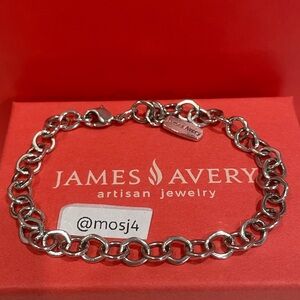 James Avery Forged Link Charm Bracelet